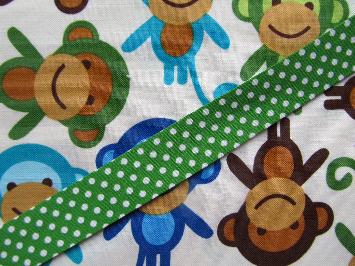 Polka Dot Bias Binding