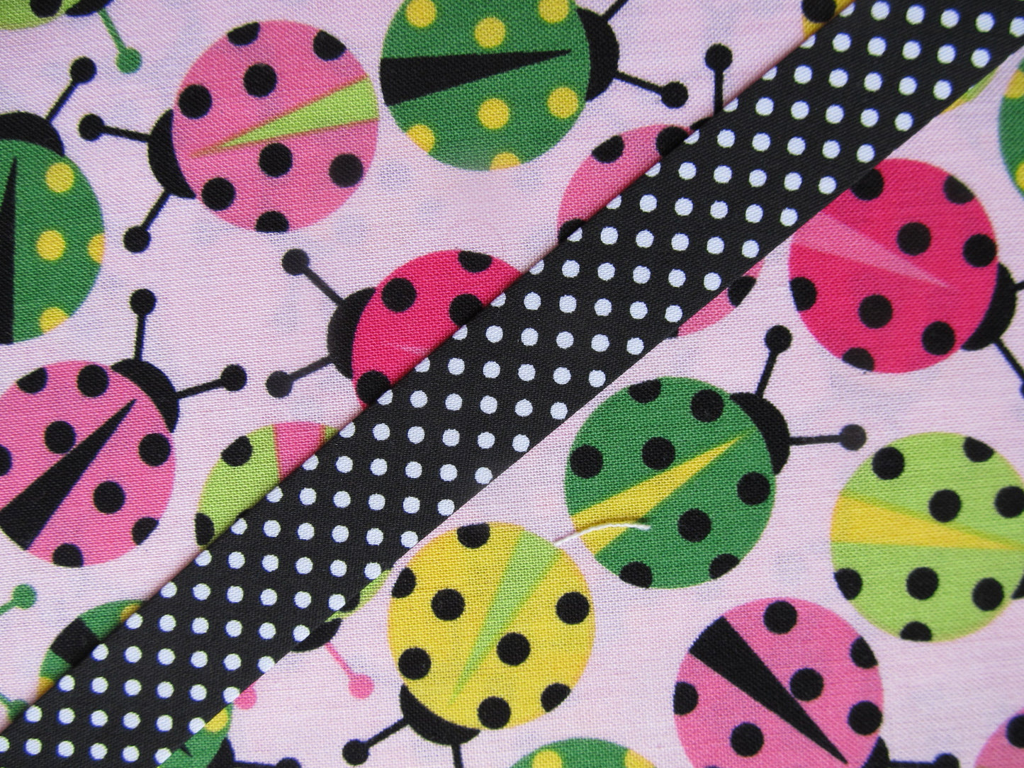Polka Dot Bias Binding
