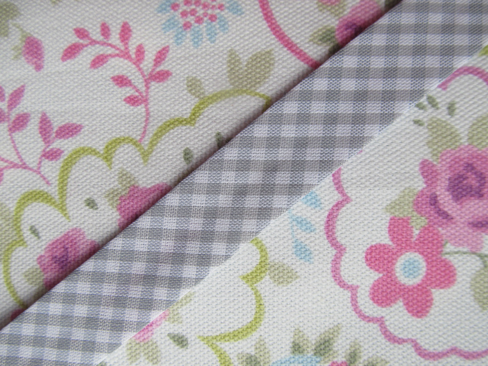 Gingham Check Bias Binding
