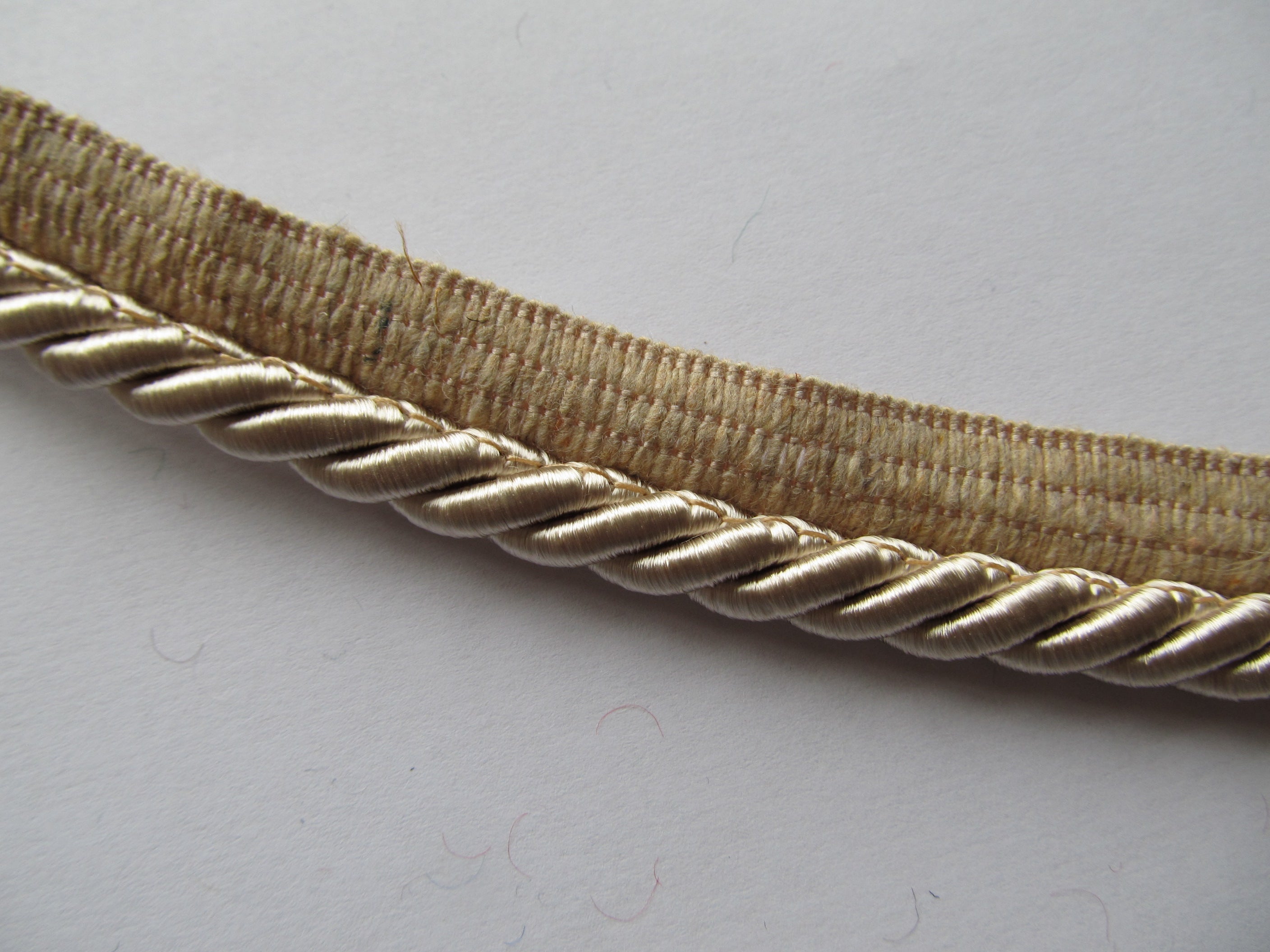 8mm Thick Silky Furnishing Cord with Flange