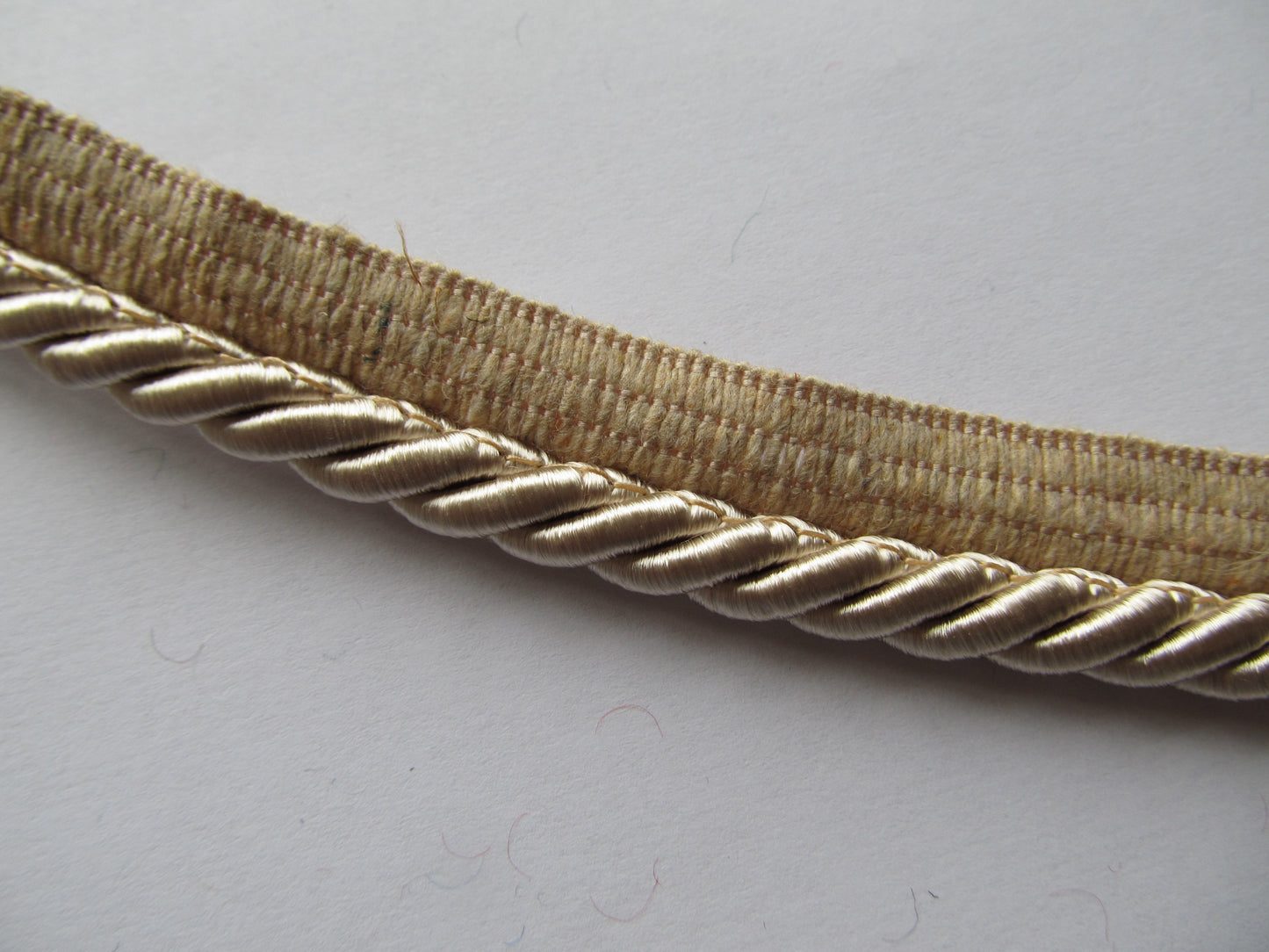 8mm Thick Silky Furnishing Cord with Flange