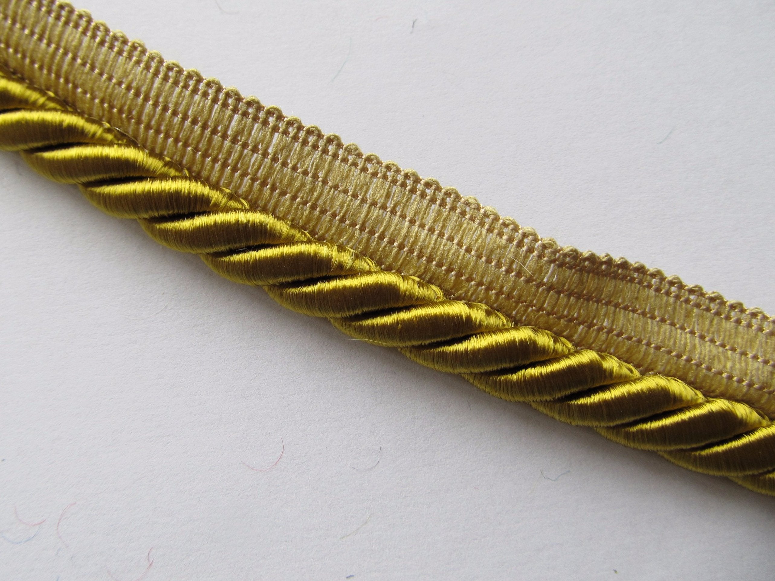 8mm Thick Silky Furnishing Cord with Flange