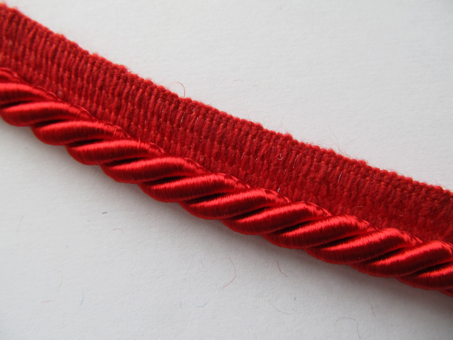 8mm Thick Silky Furnishing Cord with Flange