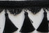 85mm Silky Traditional Polycotton Tassel Fringe