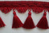 85mm Silky Traditional Polycotton Tassel Fringe