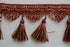 85mm Silky Traditional Polycotton Tassel Fringe