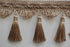 85mm Silky Traditional Polycotton Tassel Fringe