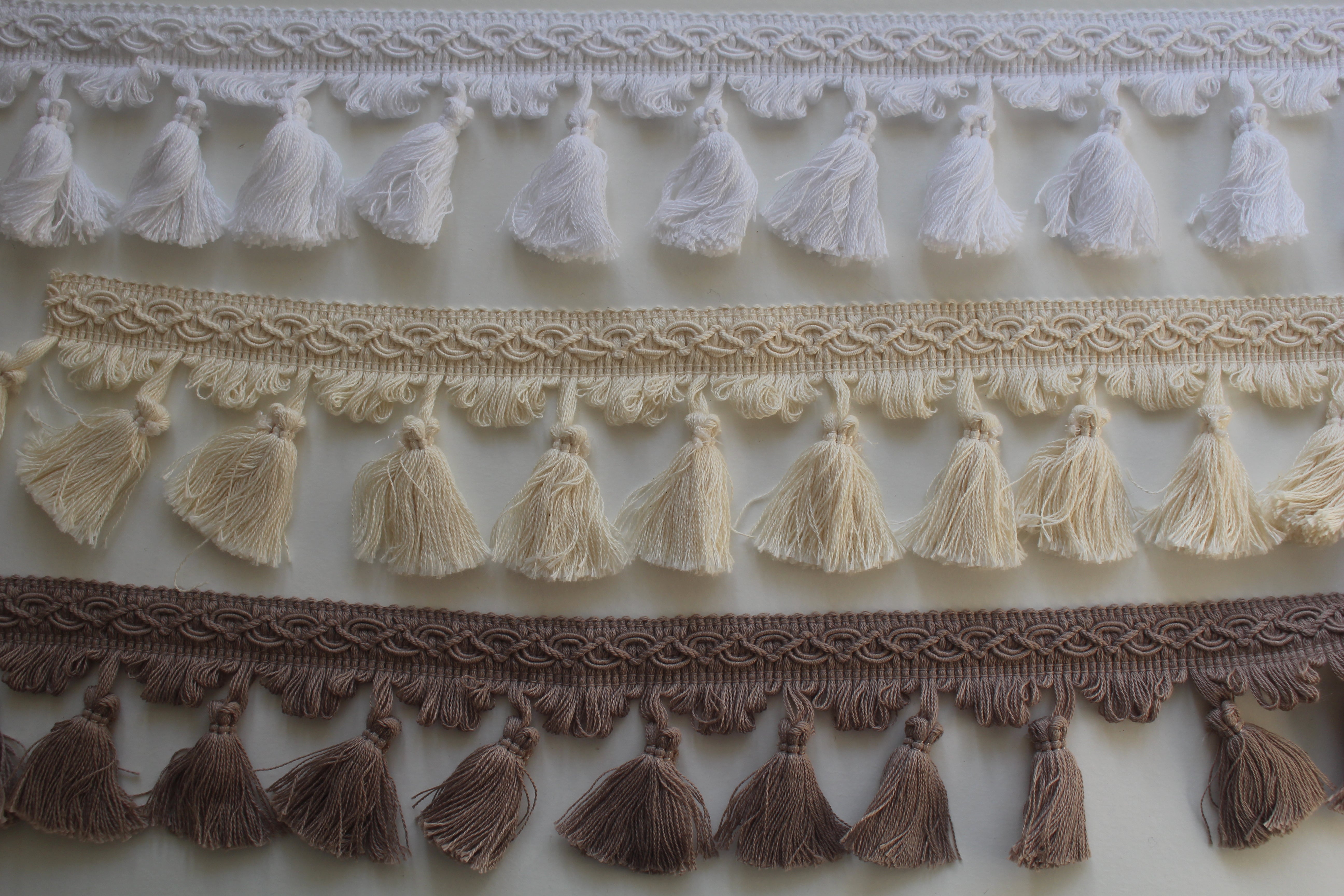 80mm Cotton Tassel Fringe
