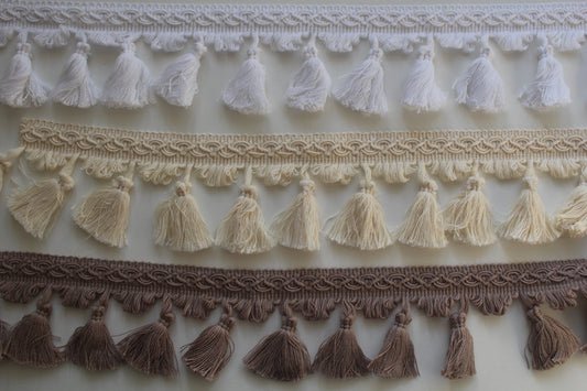 80mm Cotton Tassel Fringe