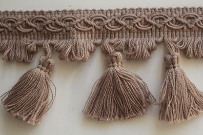 80mm Cotton Tassel Fringe