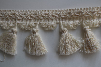 80mm Cotton Tassel Fringe