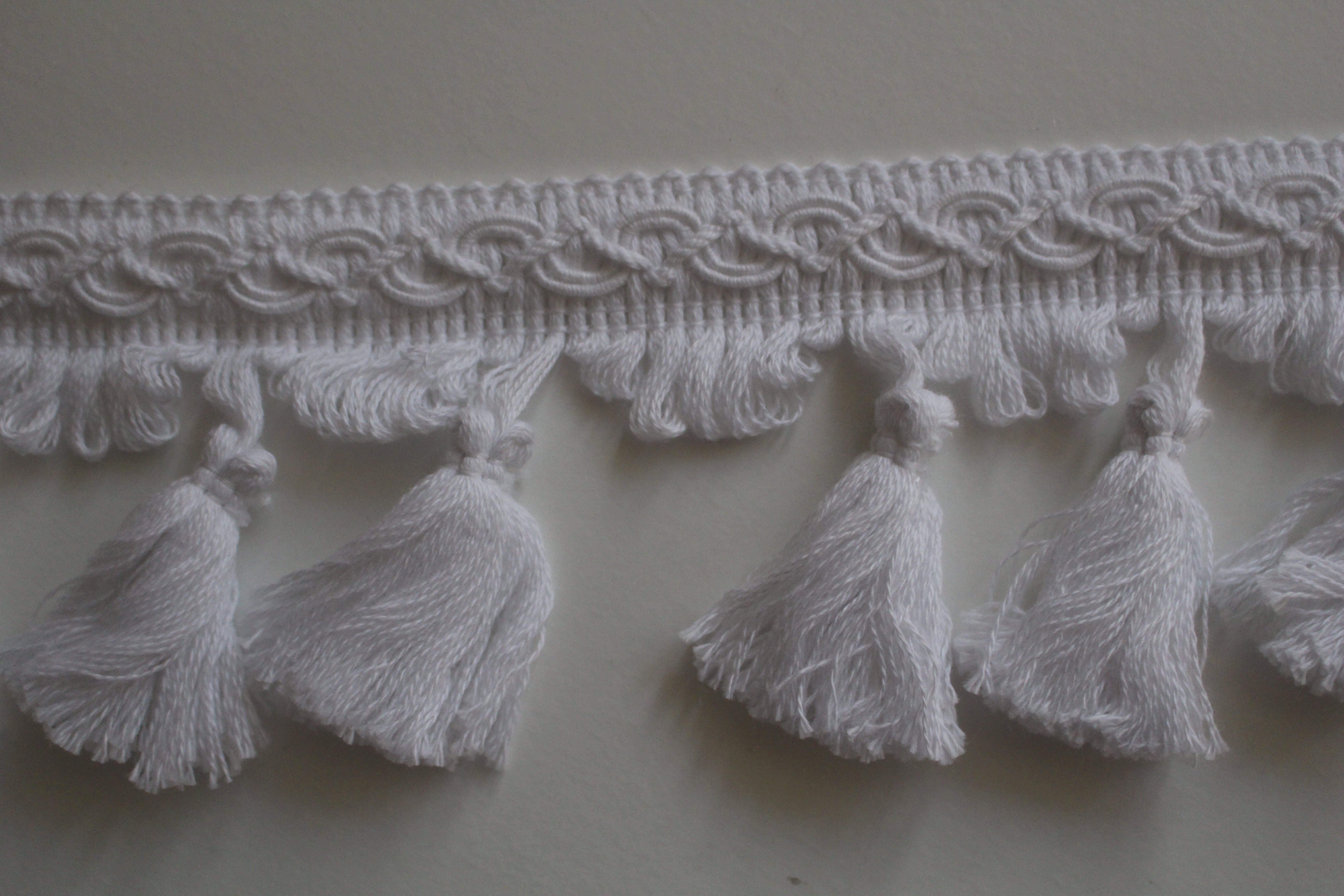 80mm Cotton Tassel Fringe