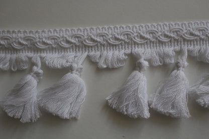 80mm Cotton Tassel Fringe