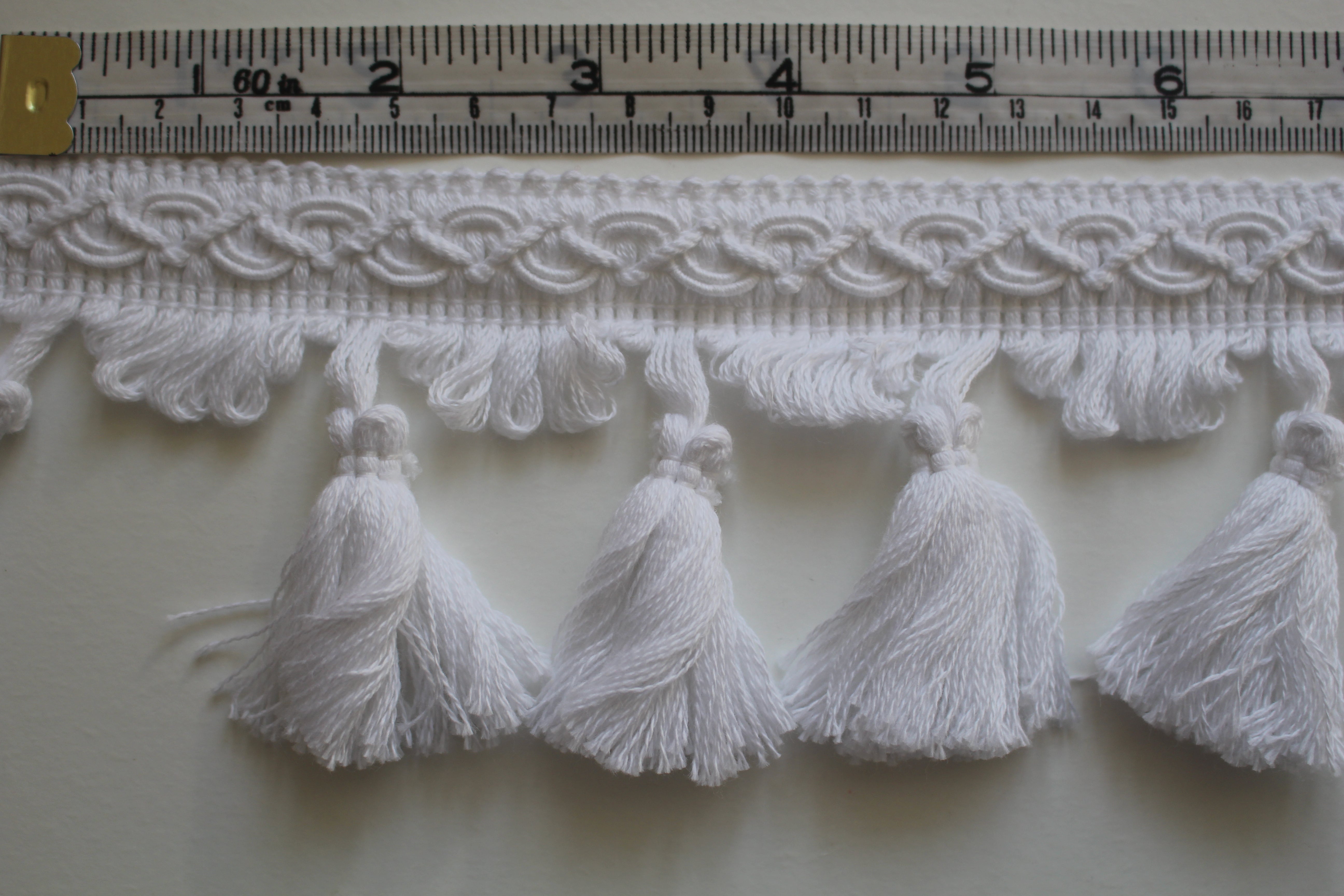 80mm Cotton Tassel Fringe