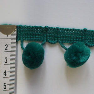 Velvet Pom Pom Trim