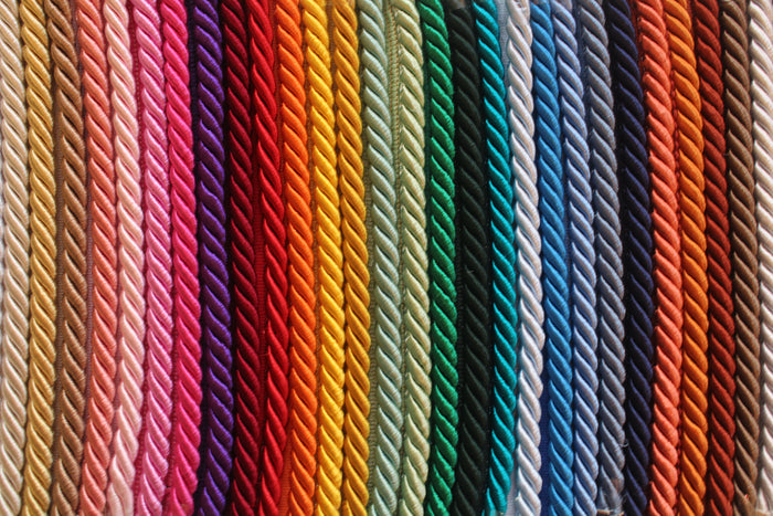 Premium Thick 9mm Flanged Furnishing Cord - 35 Colours