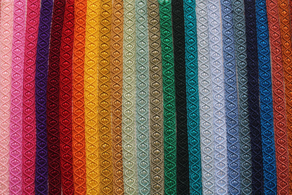 12mm Diamond Braid - 42 Colours