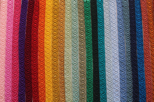 12mm Diamond Braid - 42 Colours