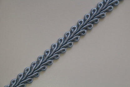 Premium 9-10mm Scroll Braid - 35 Colours