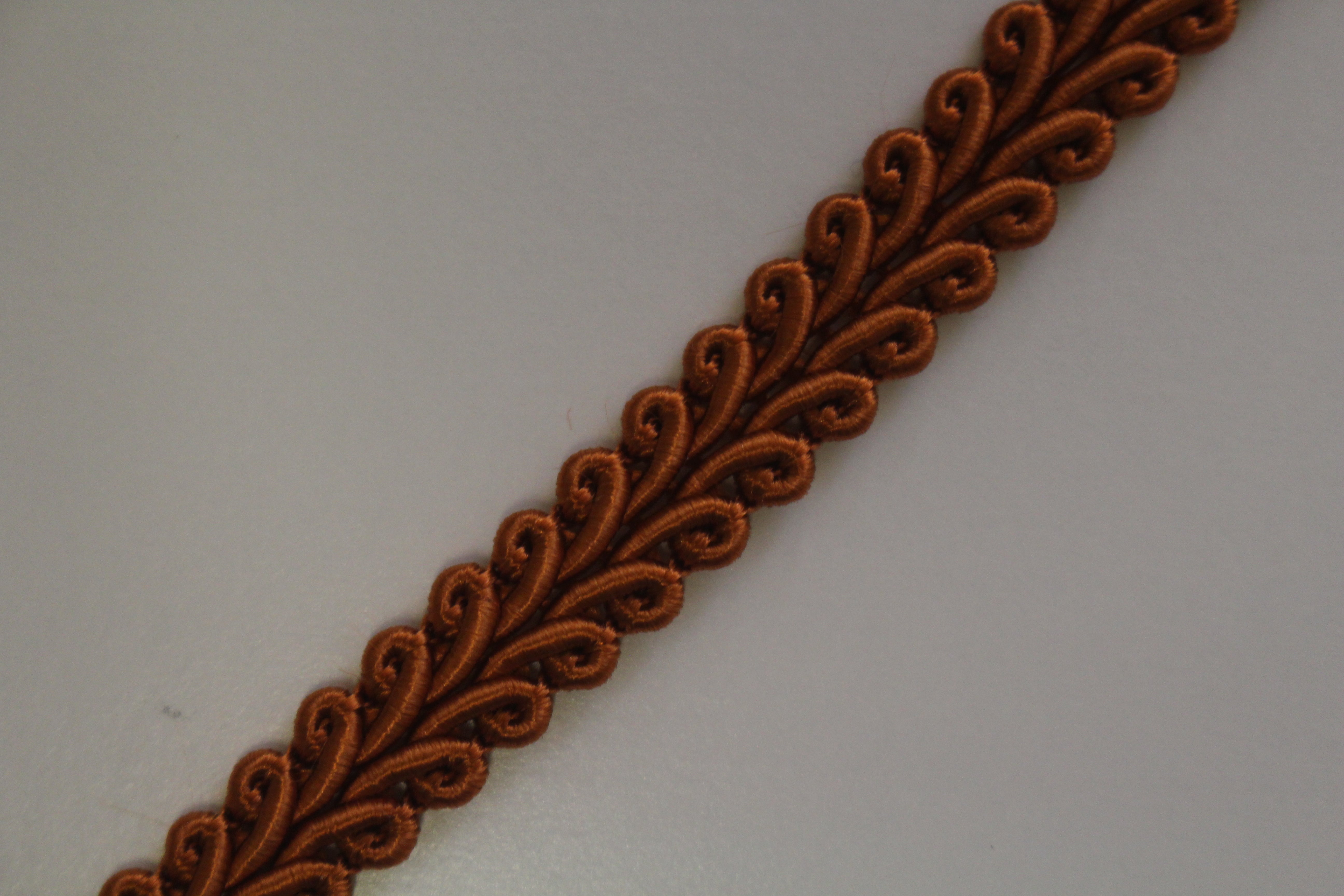 Premium 9-10mm Scroll Braid - 35 Colours