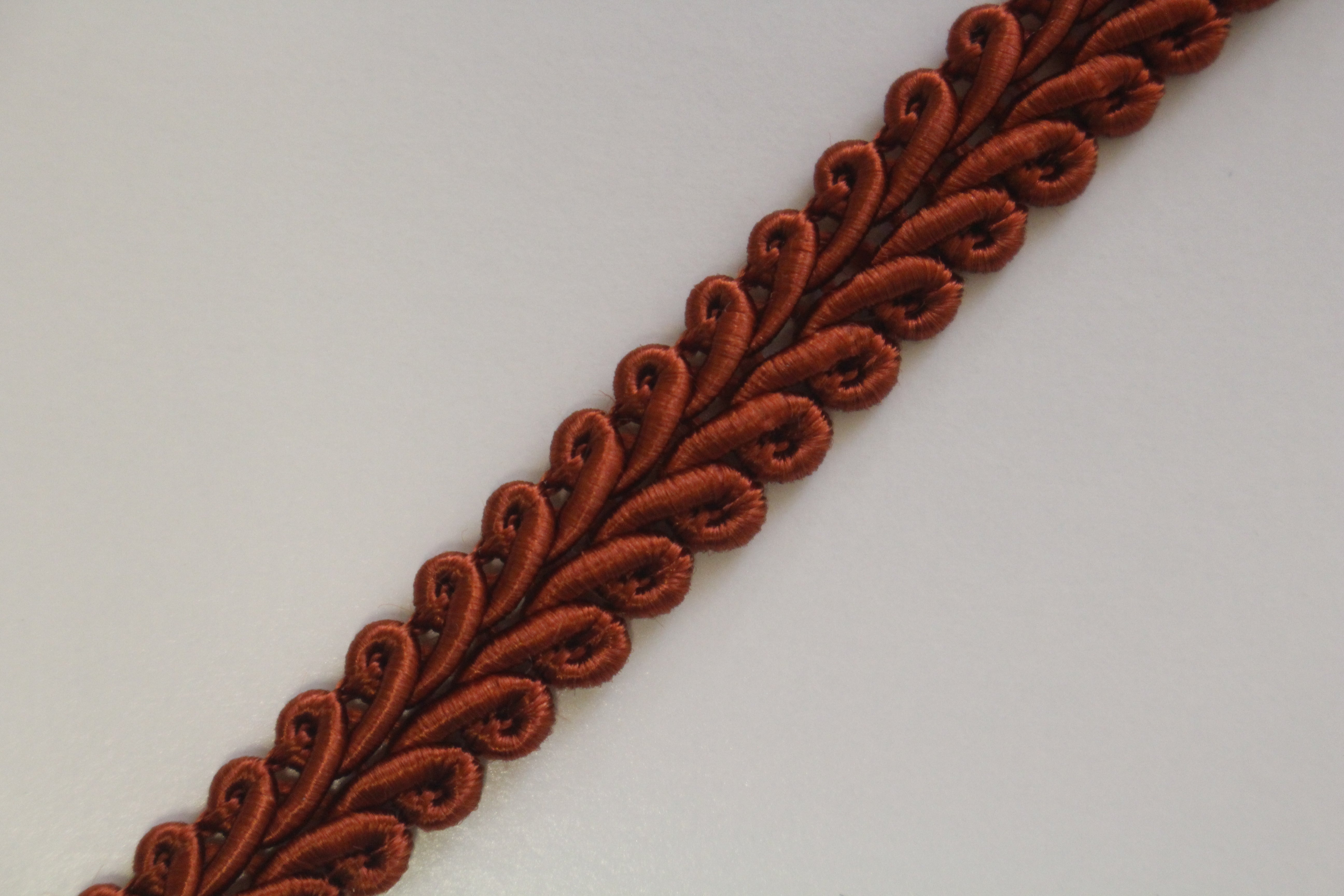 Premium 9-10mm Scroll Braid - 35 Colours