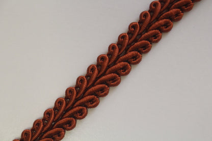 Premium 9-10mm Scroll Braid - 35 Colours