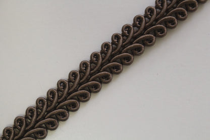 Premium 9-10mm Scroll Braid - 35 Colours