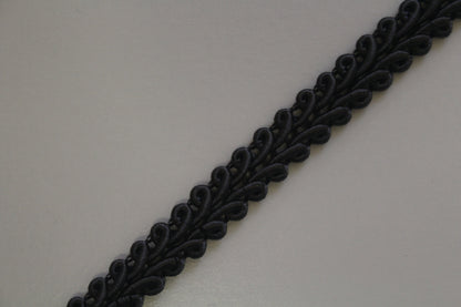 Premium 9-10mm Scroll Braid - 35 Colours