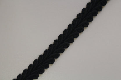 Premium 9-10mm Scroll Braid - 35 Colours