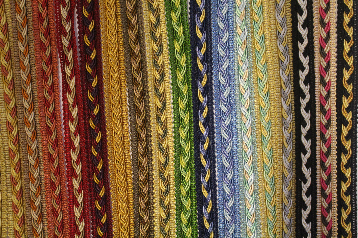 14mm Premium Plaited Braid -  Mixed Colours