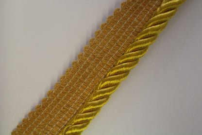 Premium Narrow 6mm Flanged Furnishing Cord - 42 Colours