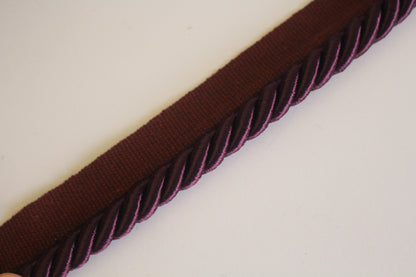 Premium Thick 9mm Flanged Furnishing Cord - 35 Colours