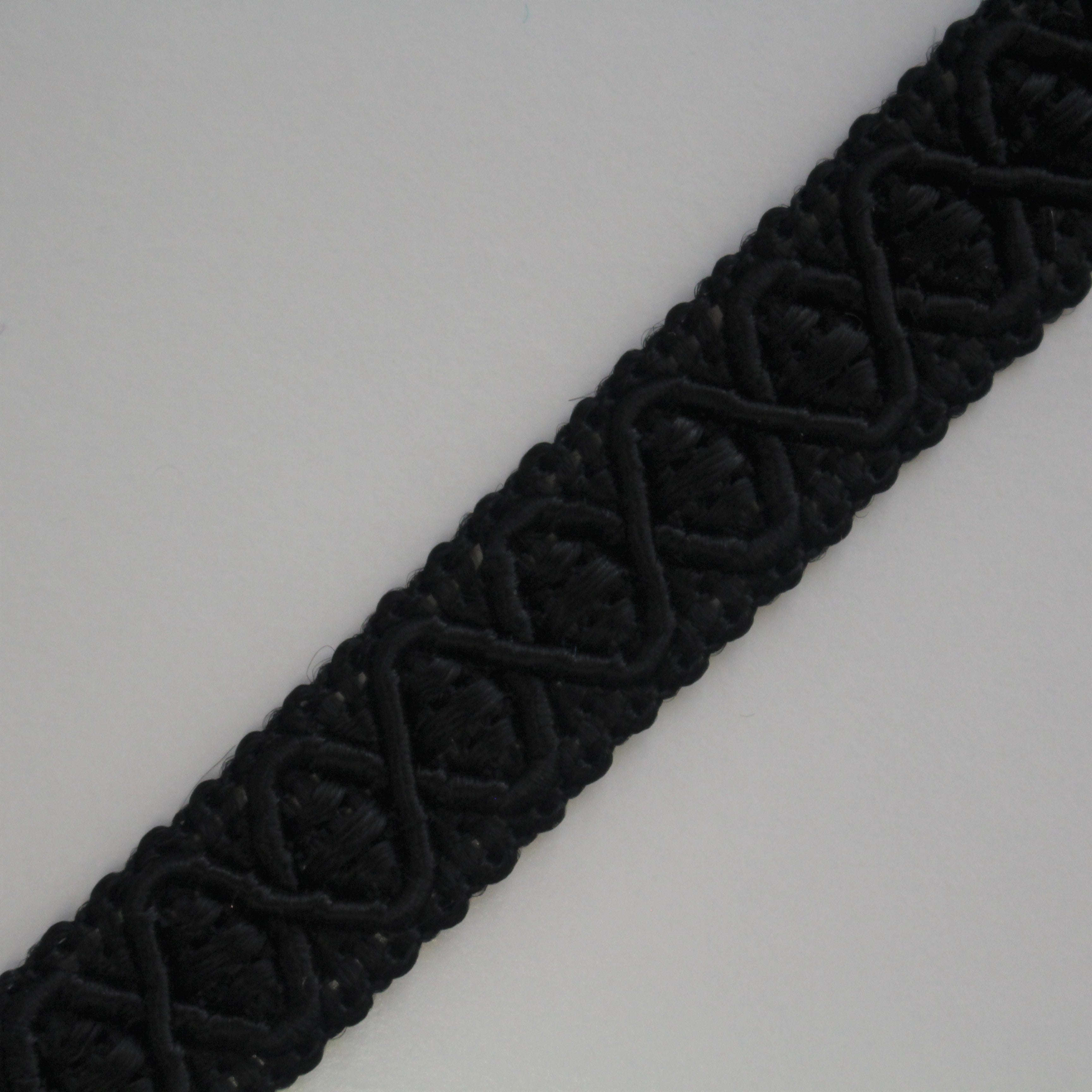 12mm Diamond Braid - 42 Colours