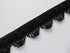 35mm Silky Polycotton Fringed Fan Braid