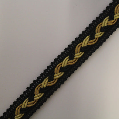 14mm Premium Plaited Braid -  Mixed Colours