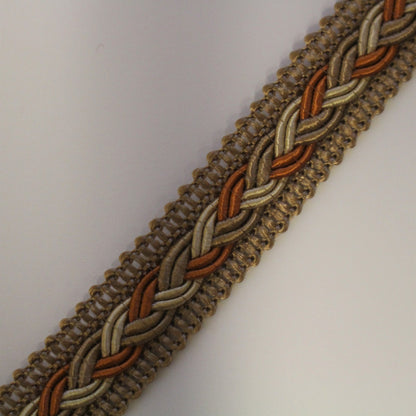 14mm Premium Plaited Braid -  Mixed Colours