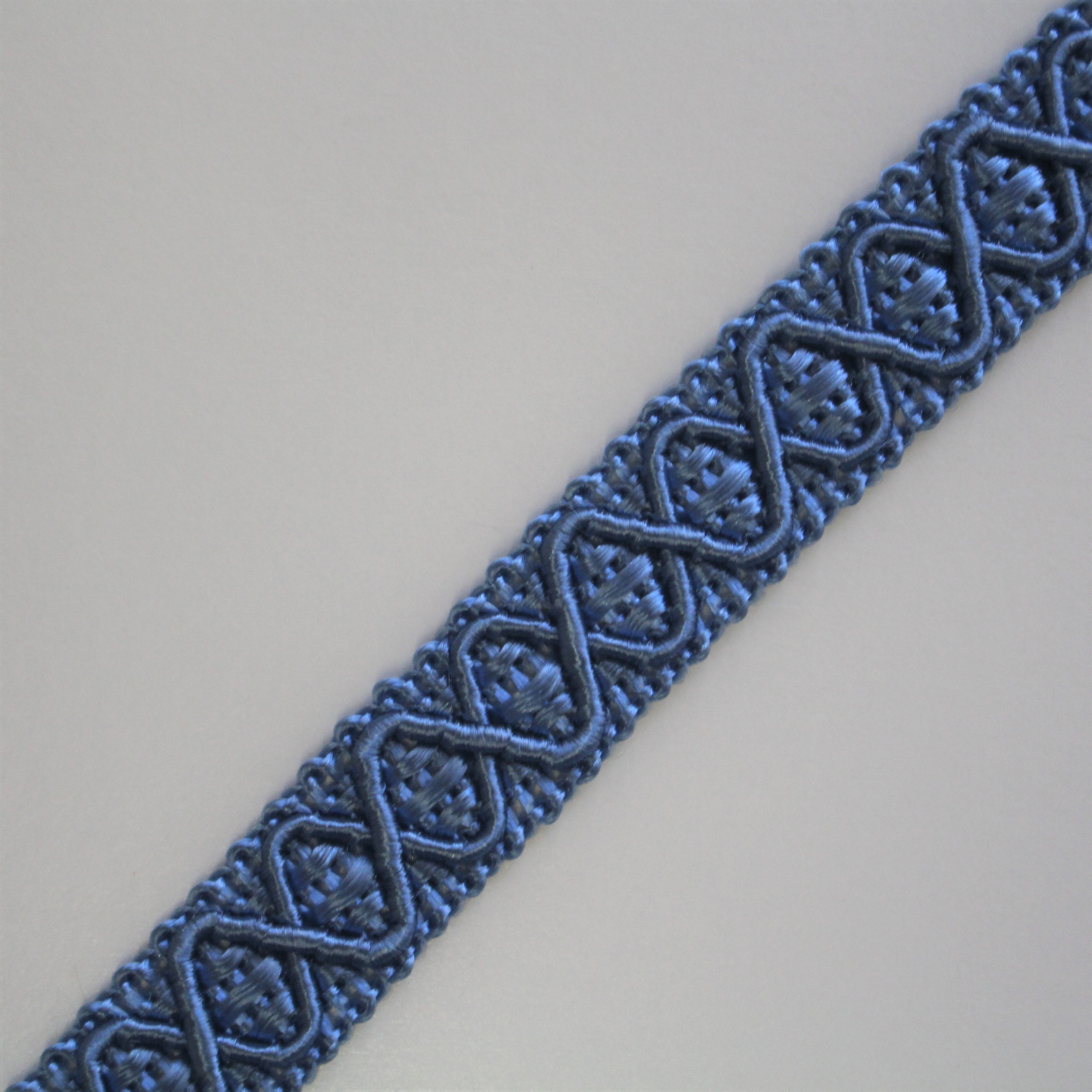 12mm Diamond Braid - 42 Colours