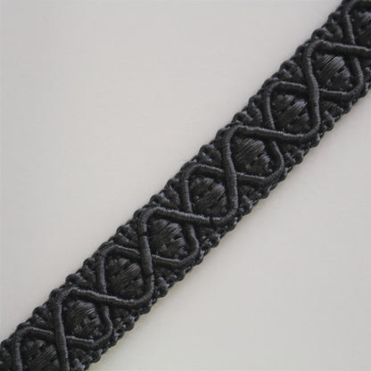 12mm Diamond Braid - 42 Colours