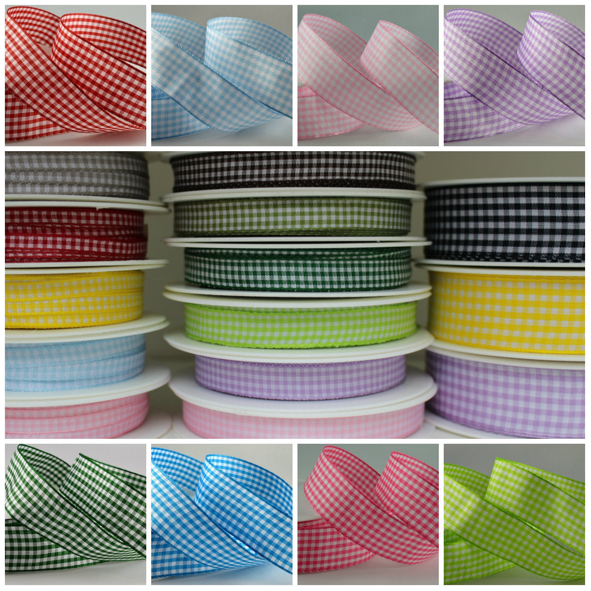 Gingham ribbon 