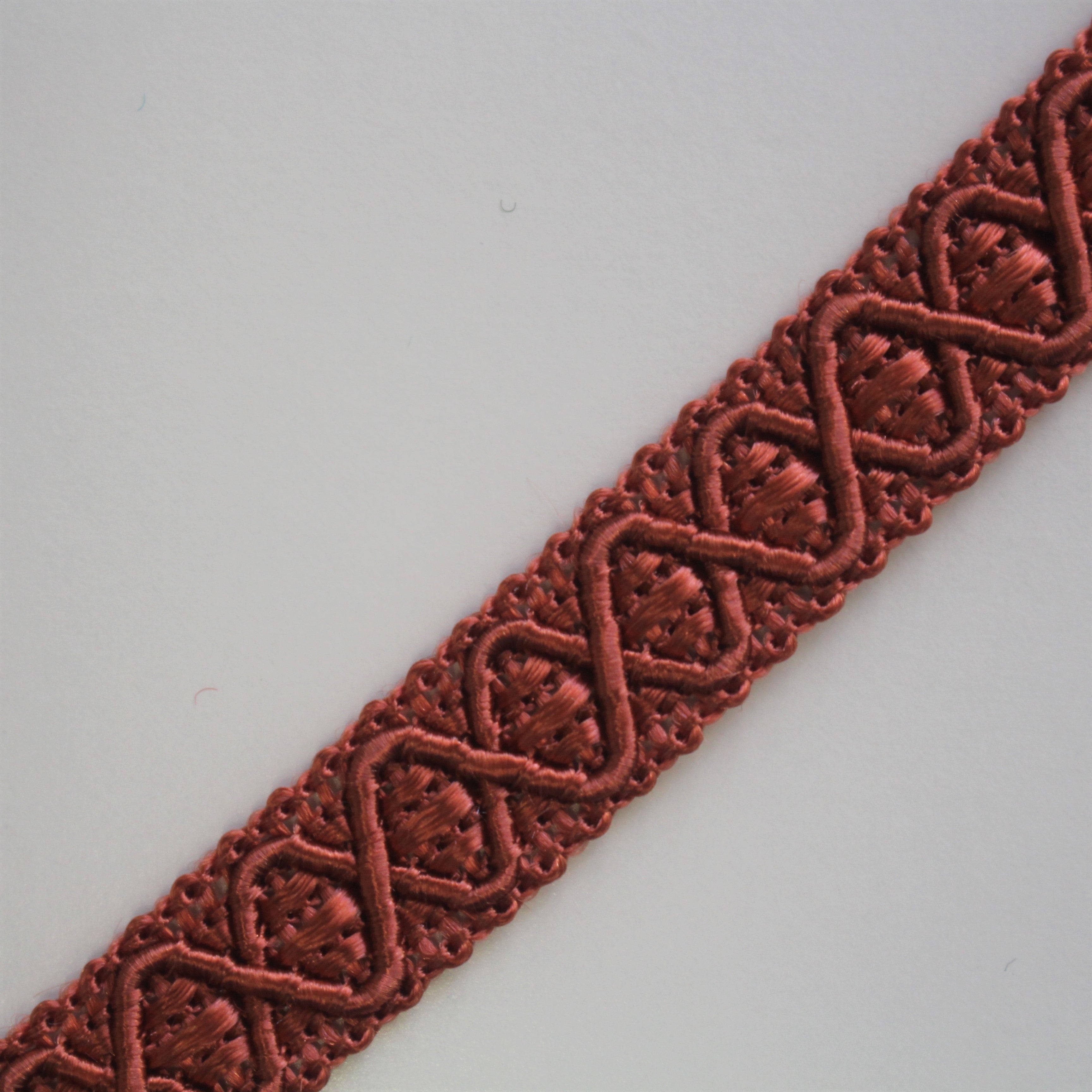 12mm Diamond Braid - 42 Colours