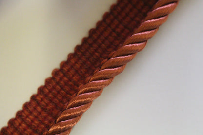 Premium Narrow 6mm Flanged Furnishing Cord - 42 Colours