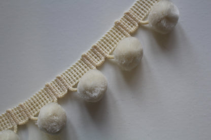Velvet Pom Pom Trim