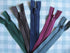Pack of 5 Closed End Zips - 22" (55cm)