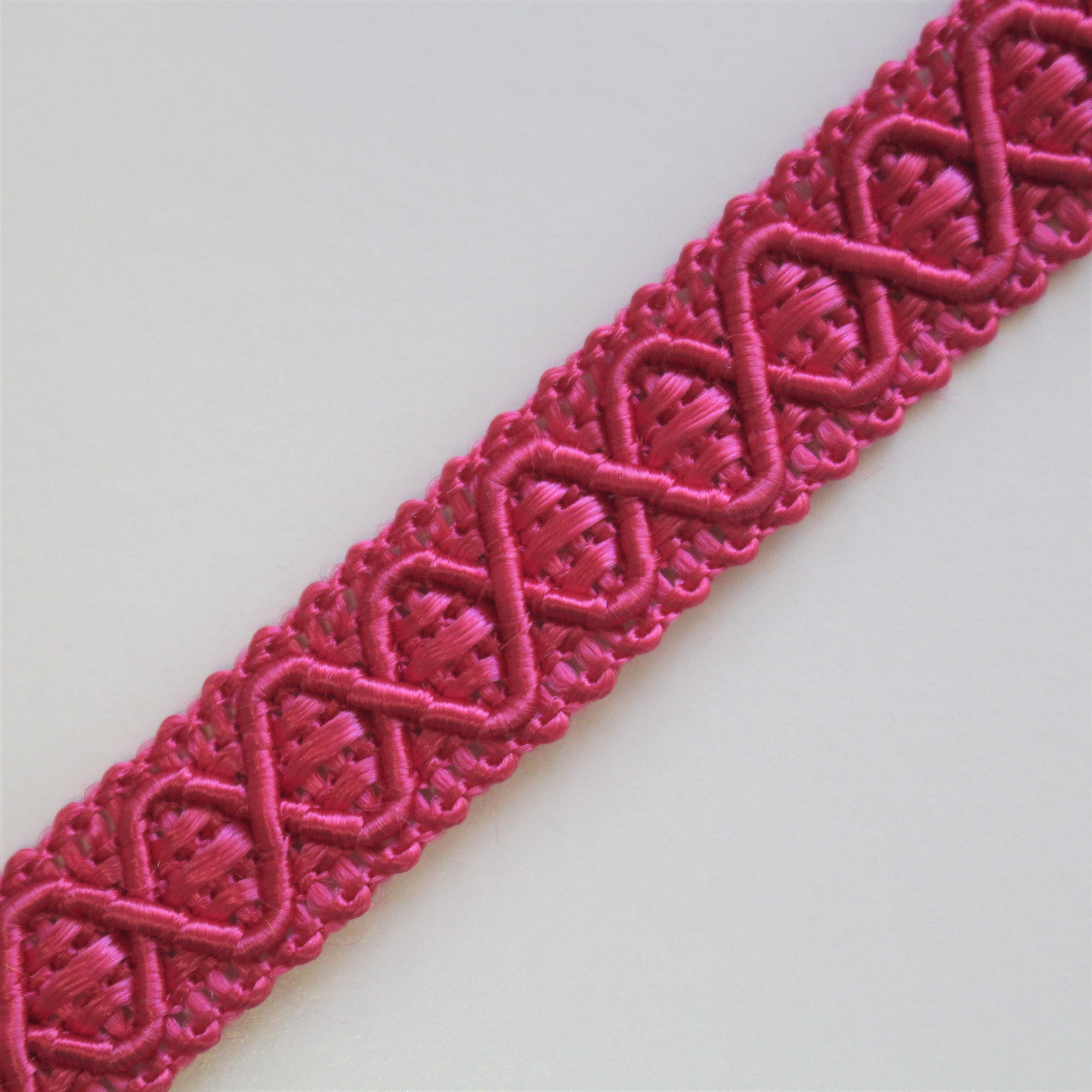 12mm Diamond Braid - 42 Colours