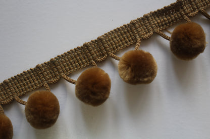 Velvet Pom Pom Trim