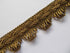 35mm Silky Polycotton Fringed Fan Braid