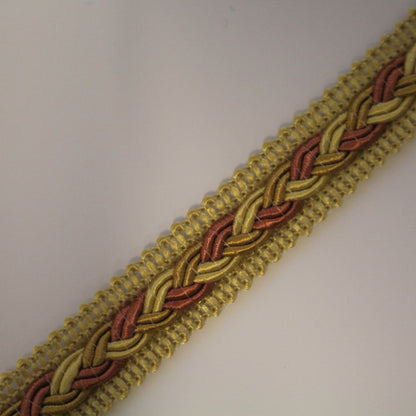14mm Premium Plaited Braid -  Mixed Colours