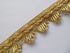35mm Silky Polycotton Fringed Fan Braid