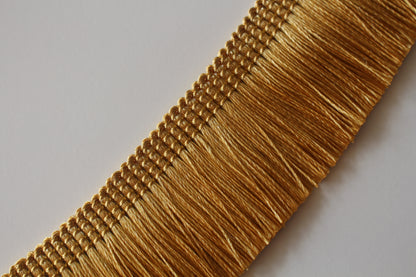 4cm Silky Polycotton Brush Fringe