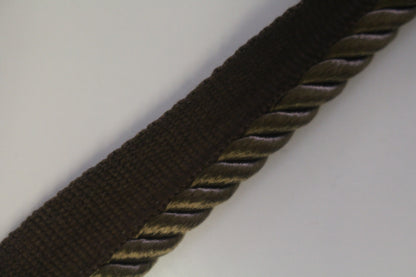 Premium Narrow 6mm Flanged Furnishing Cord - 42 Colours